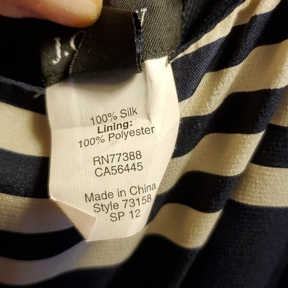 J. CREW STRIPED DRESS - Picture 5 of 9